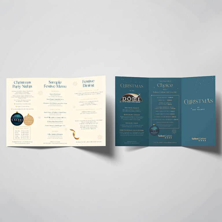 leaflet design print